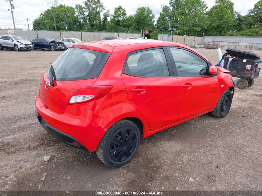 2012 Mazda Mazda2 Sport VIN: JM1DE1KZ7C0141009 Lot: 39589848