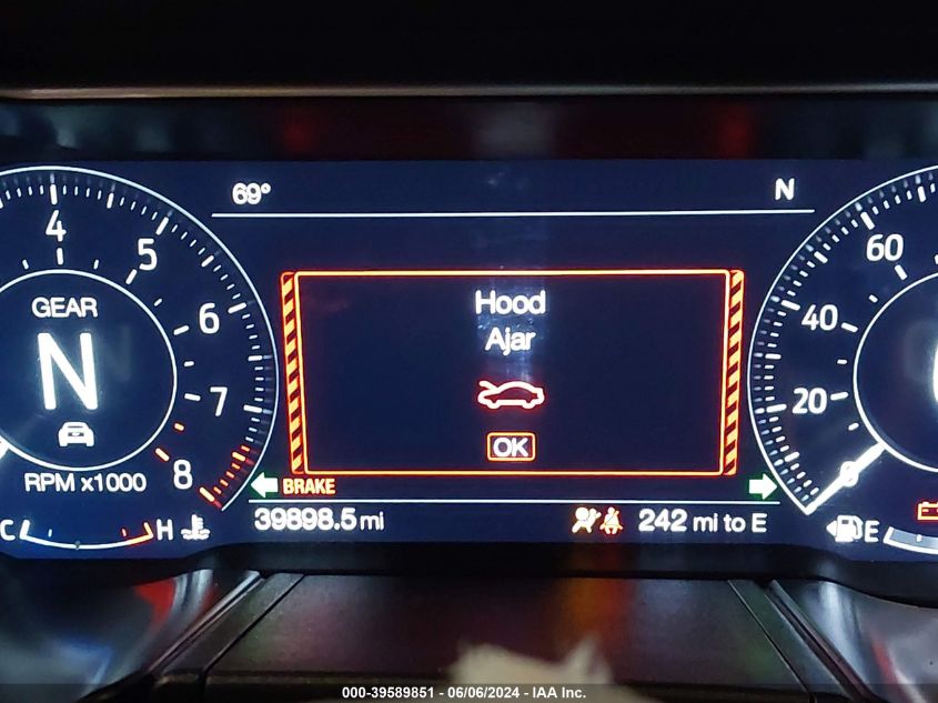 2020 Ford Mustang Gt Premium Fastback VIN: 1FA6P8CF3L5100255 Lot: 39589851