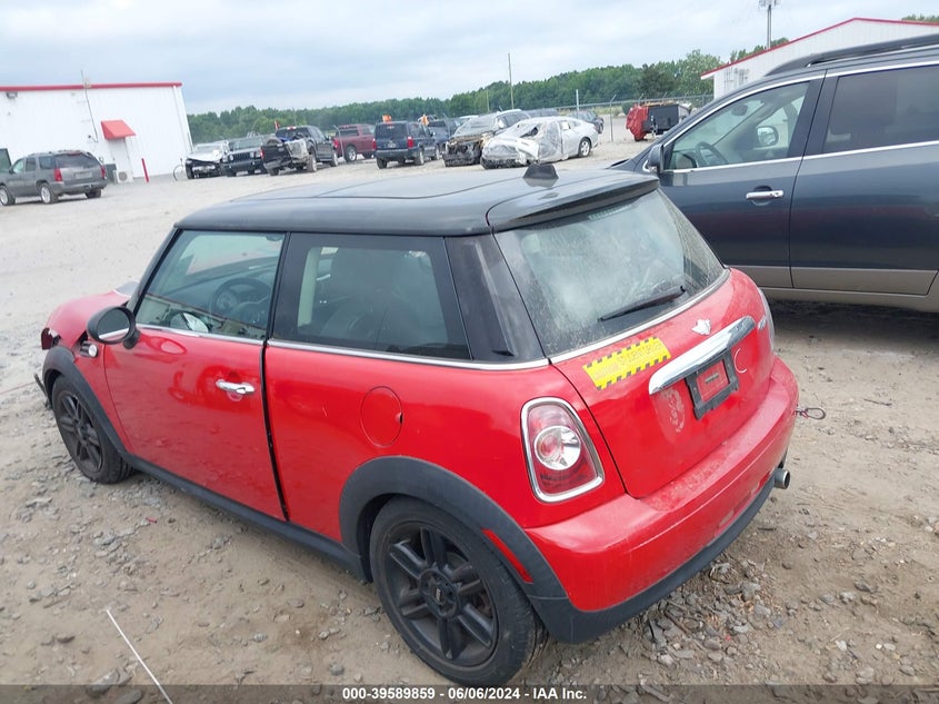 2013 Mini Hardtop Cooper VIN: WMWSU3C57DT547189 Lot: 39589859