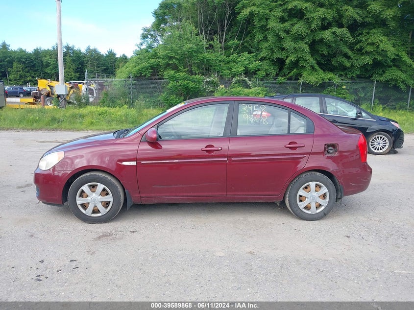 2007 Hyundai Accent Gls VIN: KMHCN46C97U148198 Lot: 39589868