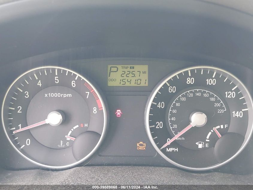 2007 Hyundai Accent Gls VIN: KMHCN46C97U148198 Lot: 39589868