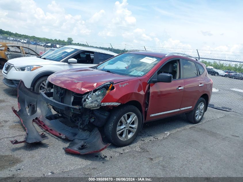 2015 Nissan Rogue Select S VIN: JN8AS5MT8FW664301 Lot: 39589870