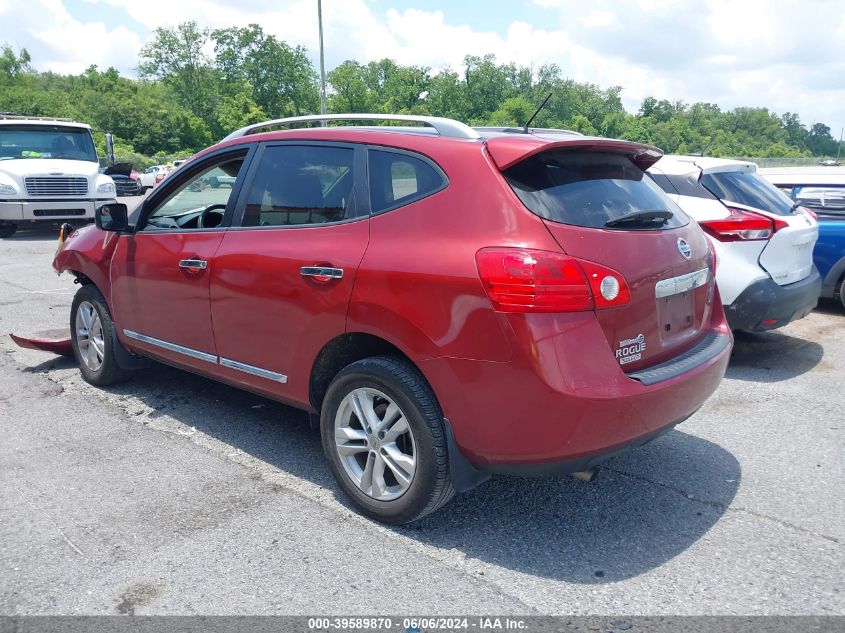 2015 Nissan Rogue Select S VIN: JN8AS5MT8FW664301 Lot: 39589870