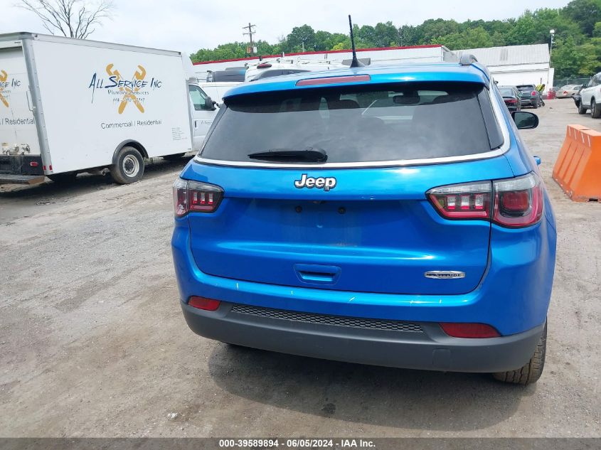 2020 Jeep Compass Latitude Fwd VIN: 3C4NJCBB1LT105401 Lot: 39589894