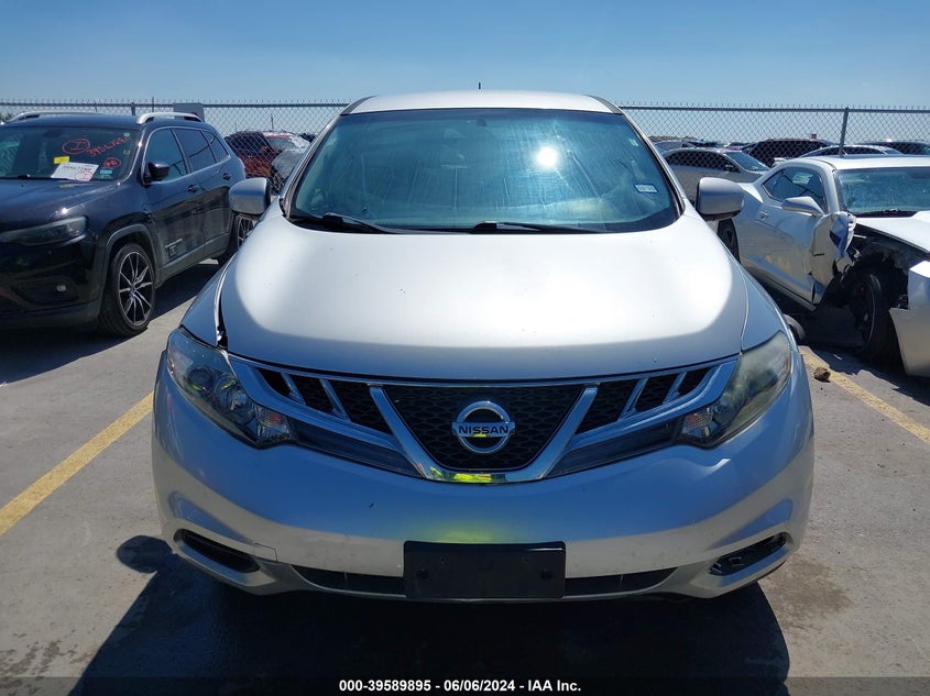 2014 Nissan Murano Le/S/Sl/Sv VIN: JN8AZ1MU0EW407757 Lot: 39589895
