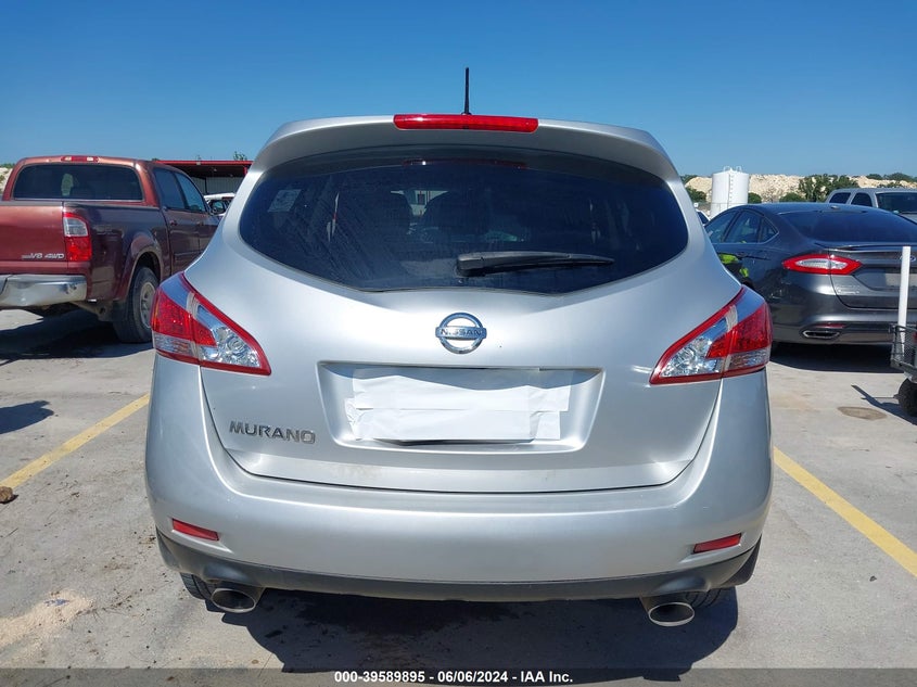 2014 Nissan Murano Le/S/Sl/Sv VIN: JN8AZ1MU0EW407757 Lot: 39589895