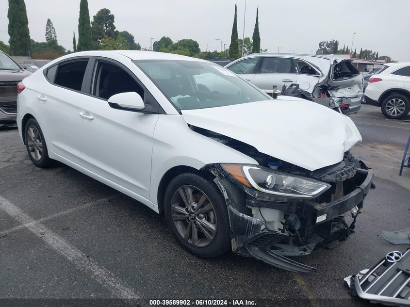 VIN 5NPD84LF6JH303032 2018 HYUNDAI ELANTRA SEL/VALUE/LIMITED