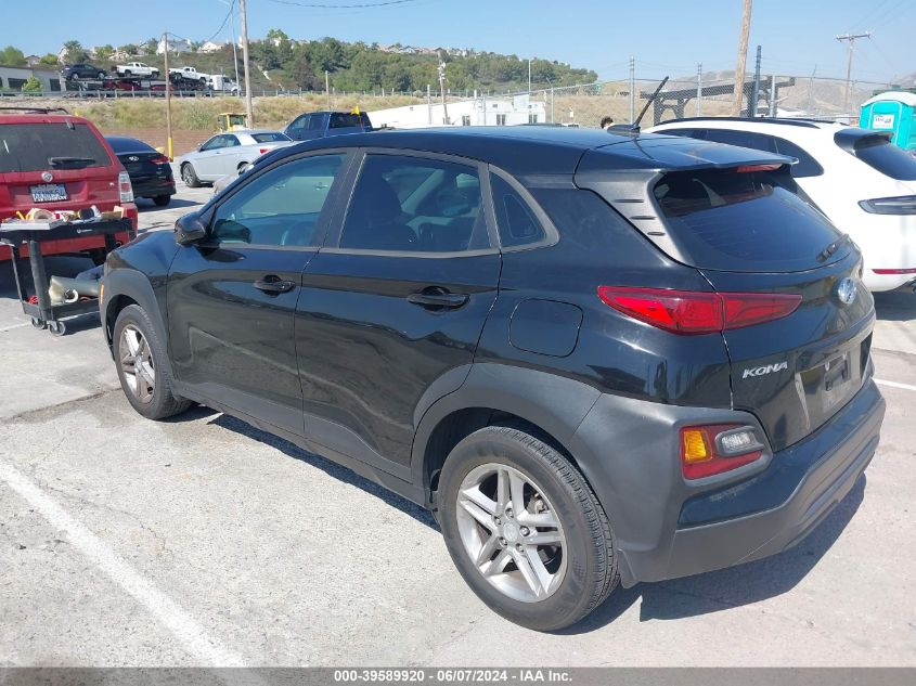 2021 Hyundai Kona Se VIN: KM8K12AA1MU616485 Lot: 39589920