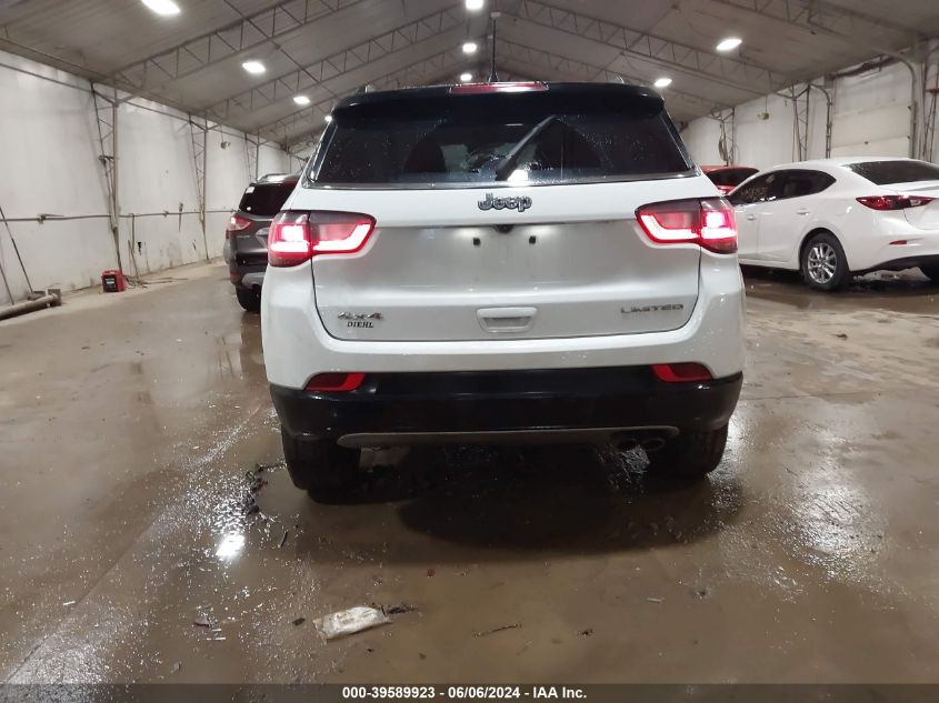 2022 Jeep Compass Limited 4X4 VIN: 3C4NJDCB7NT191532 Lot: 39589923