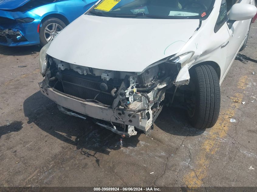 2011 Toyota Prius Two VIN: JTDKN3DU6B0263007 Lot: 39589924