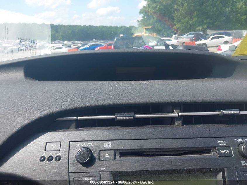 2011 Toyota Prius Two VIN: JTDKN3DU6B0263007 Lot: 39589924