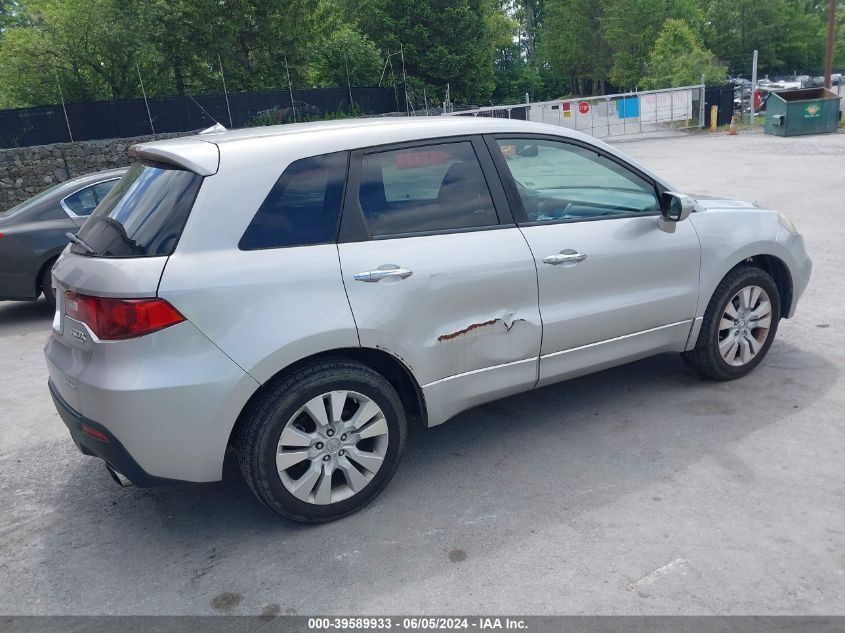 2010 Acura Rdx VIN: 5J8TB1H20AA001472 Lot: 39589933