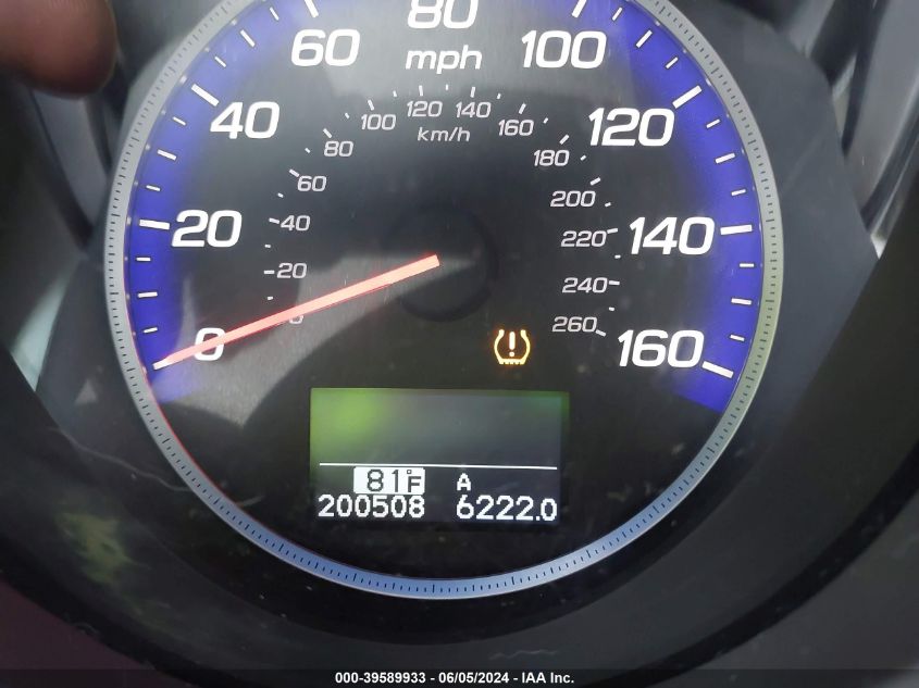 2010 Acura Rdx VIN: 5J8TB1H20AA001472 Lot: 39589933