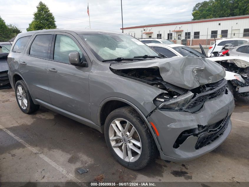 2022 DODGE DURANGO GT - 1C4RDJDGXNC183146