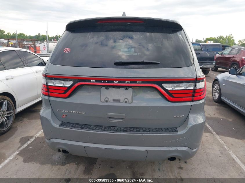 2022 Dodge Durango Gt Plus Awd VIN: 1C4RDJDGXNC183146 Lot: 39589935