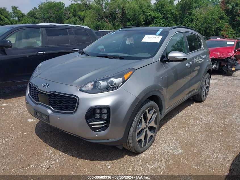 2019 Kia Sportage Sx Turbo VIN: KNDPRCA61K7625526 Lot: 39589936