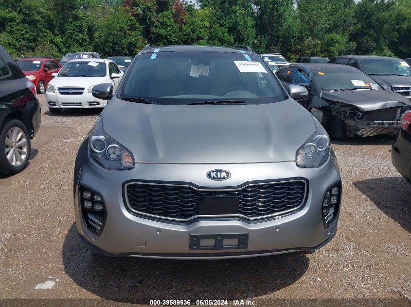 2019 Kia Sportage Sx Turbo VIN: KNDPRCA61K7625526 Lot: 39589936