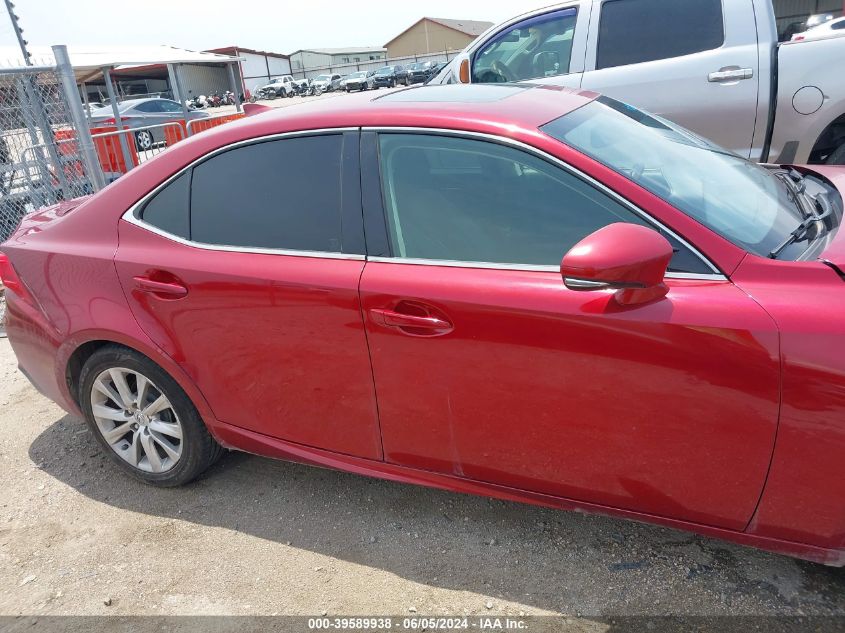 2014 Lexus Is 250 VIN: JTHBF1D28E5040988 Lot: 39589938