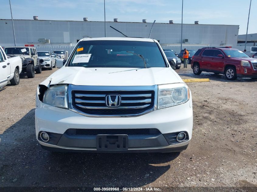 2013 Honda Pilot Ex-L VIN: 5FNYF3H5XDB044954 Lot: 39589968