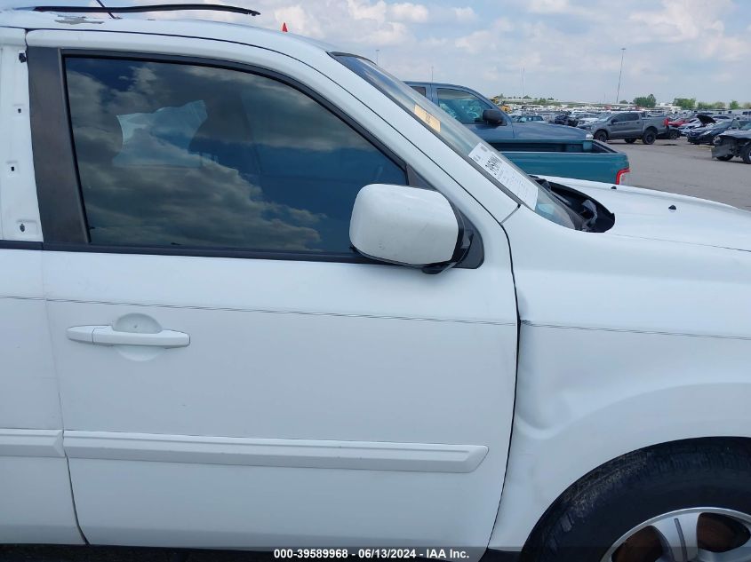 2013 Honda Pilot Ex-L VIN: 5FNYF3H5XDB044954 Lot: 39589968