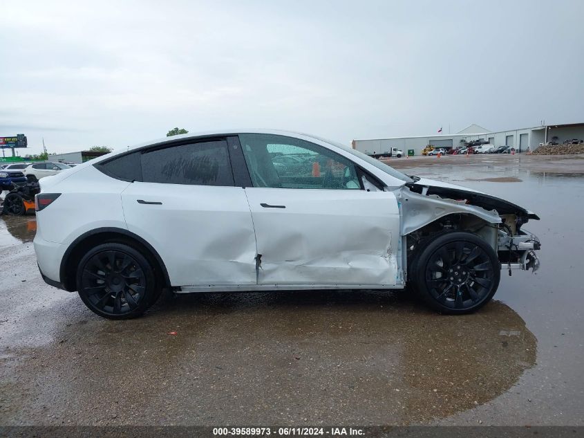 2021 TESLA MODEL Y LONG RANGE DUAL MOTOR ALL-WHEEL DRIVE - 5YJYGDEEXMF293584