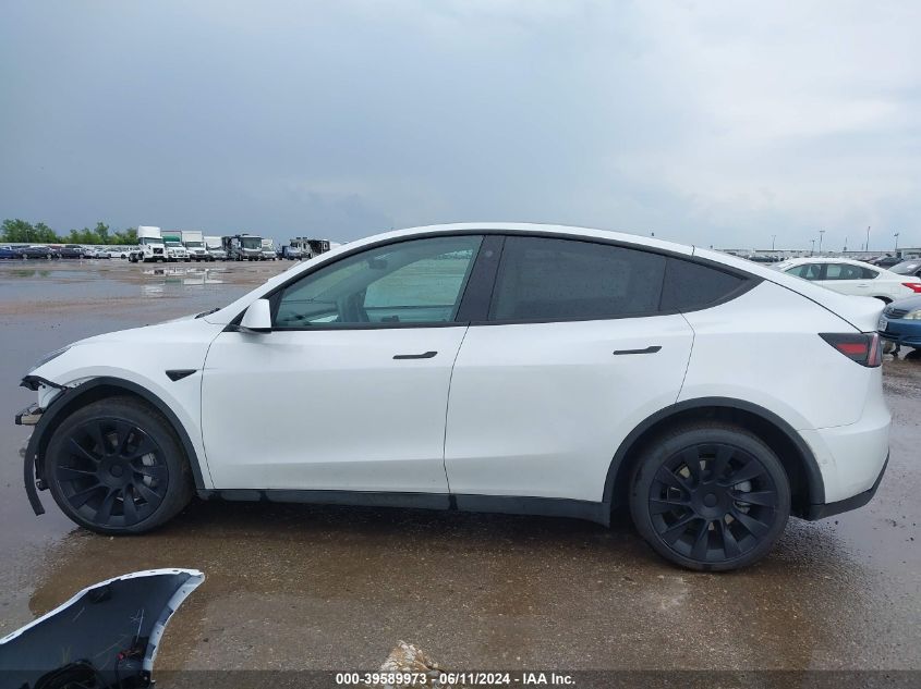 2021 TESLA MODEL Y LONG RANGE DUAL MOTOR ALL-WHEEL DRIVE - 5YJYGDEEXMF293584