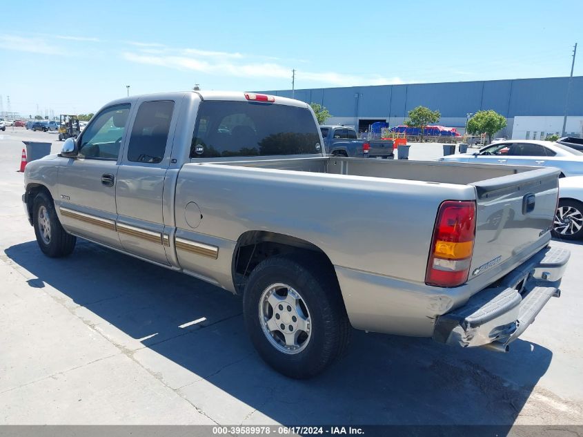 2001 Chevrolet Silverado 1500 Ls VIN: 2GCEC19T911312436 Lot: 39589978