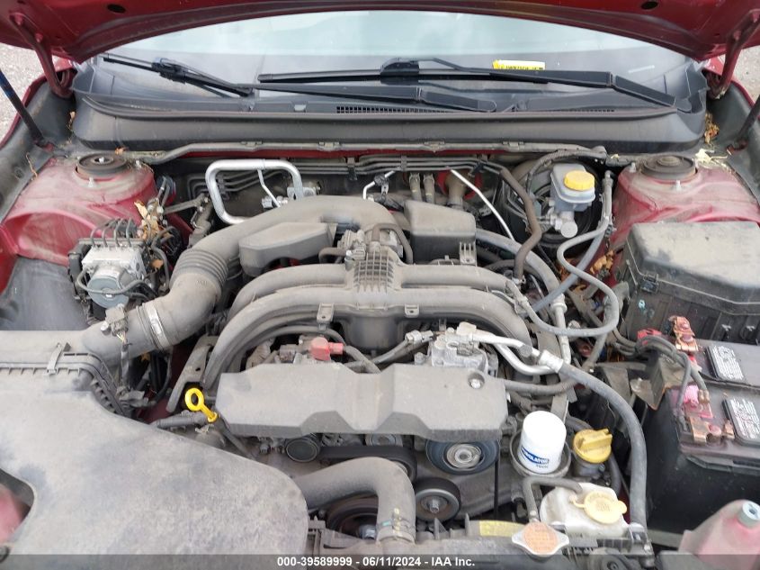 2017 Subaru Outback 2.5I VIN: 4S4BSAAC5H3334077 Lot: 39589999