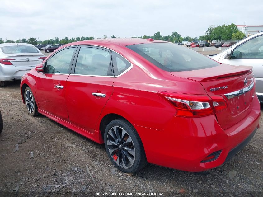 2019 Nissan Sentra Sr VIN: 3N1AB7AP2KY343813 Lot: 39590008