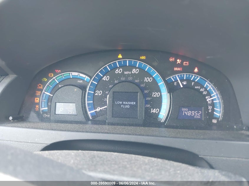 2013 Toyota Camry Hybrid Le VIN: 4T1BD1FK3DU088256 Lot: 39590009