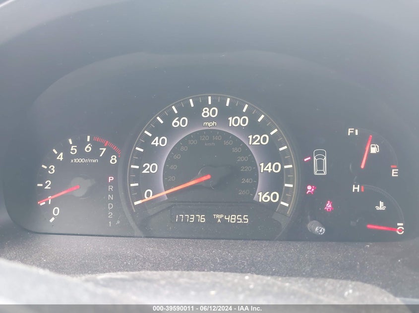 2008 Honda Odyssey Ex VIN: 5FNRL38468B021536 Lot: 39590011