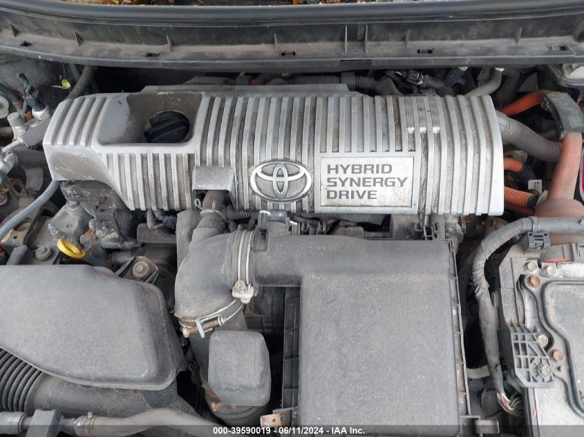 2010 Toyota Prius Ii VIN: JTDKN3DU1A0158616 Lot: 39590019