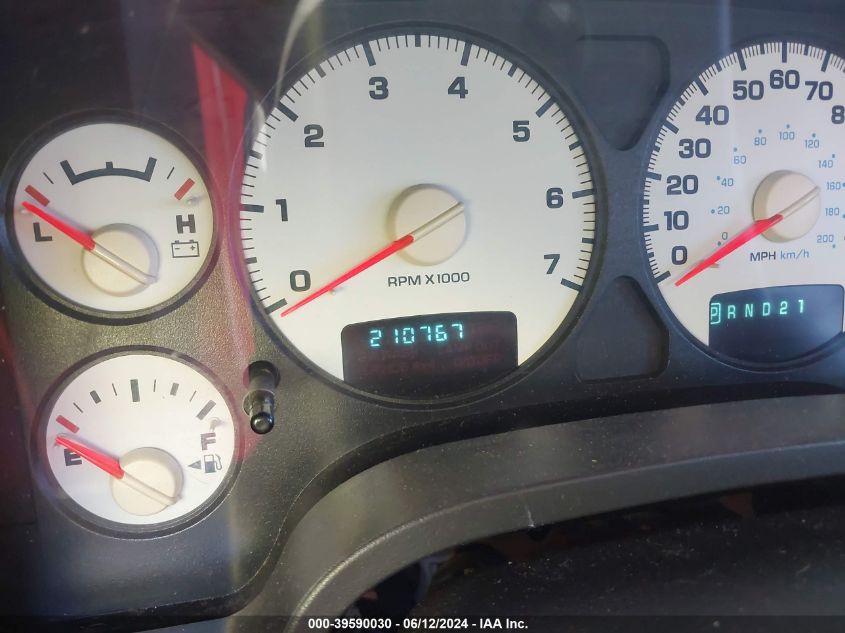 2003 Dodge Ram 1500 Slt/Laramie/St VIN: 1D7HA18Z93S111850 Lot: 39590030