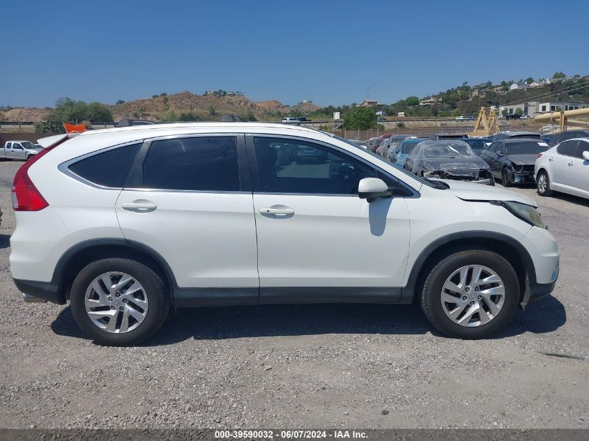 2015 Honda Cr-V Ex-L VIN: 5J6RM3H75FL019627 Lot: 39590032