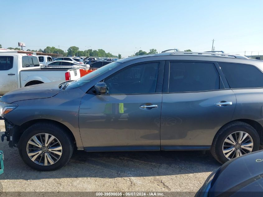 2020 Nissan Pathfinder S 2Wd VIN: 5N1DR2AN8LC645474 Lot: 39590035