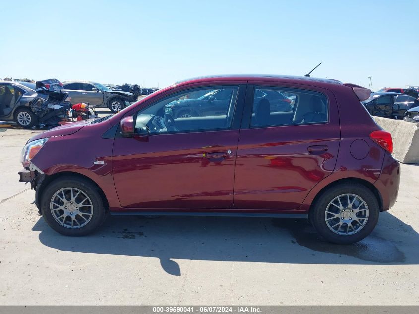 2018 Mitsubishi Mirage Es VIN: ML32A3HJ1JH009249 Lot: 39590041