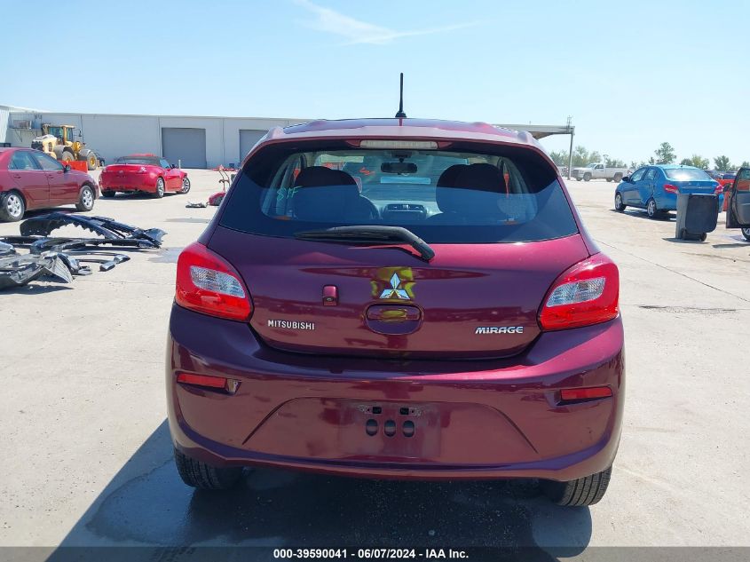 2018 Mitsubishi Mirage Es VIN: ML32A3HJ1JH009249 Lot: 39590041