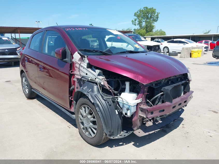 VIN ML32A3HJ1JH009249 2018 MITSUBISHI MIRAGE ES