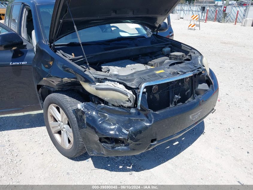 2008 Toyota Highlander Limited VIN: JTEES42A882050170 Lot: 39590045