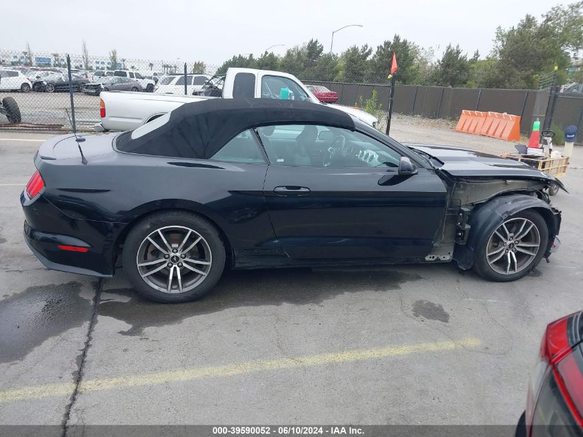 2017 Ford Mustang Ecoboost Premium VIN: 1FATP8UH3H5273140 Lot: 39590052