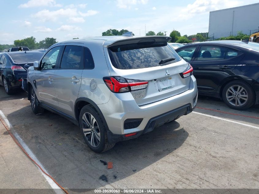 2023 Mitsubishi Outlander Sport 2.0 Es Awc/2.0 Le Awc/2.0 Ralliart Awc/2.0 S Awc/2.0 Se Awc VIN: JA4ARUAU6PU008068 Lot: 39590060