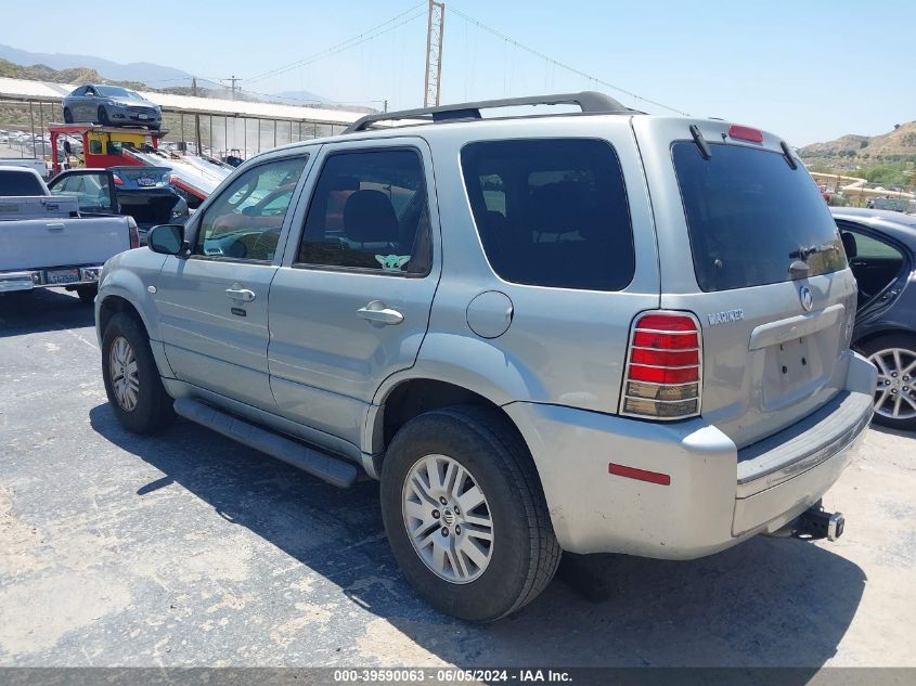 2006 Mercury Mariner Luxury/Premier VIN: 4M2CU56166KJ02182 Lot: 39590063