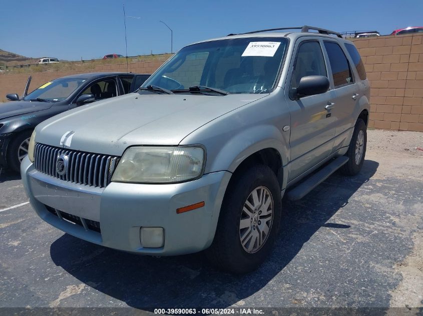 2006 Mercury Mariner Luxury/Premier VIN: 4M2CU56166KJ02182 Lot: 39590063