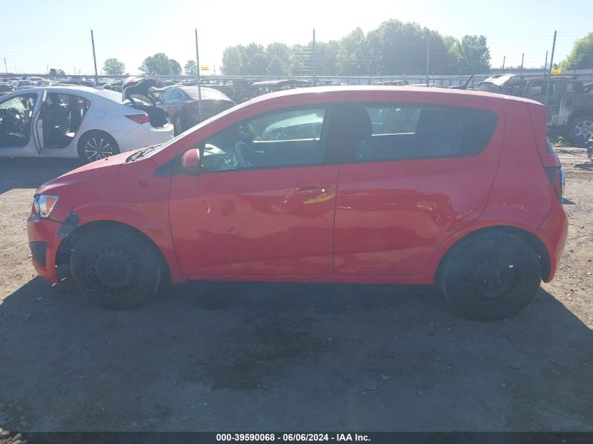 2014 Chevrolet Sonic Ls VIN: 1G1JA6SH9E4235125 Lot: 39590068