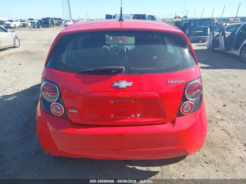 2014 Chevrolet Sonic Ls VIN: 1G1JA6SH9E4235125 Lot: 39590068