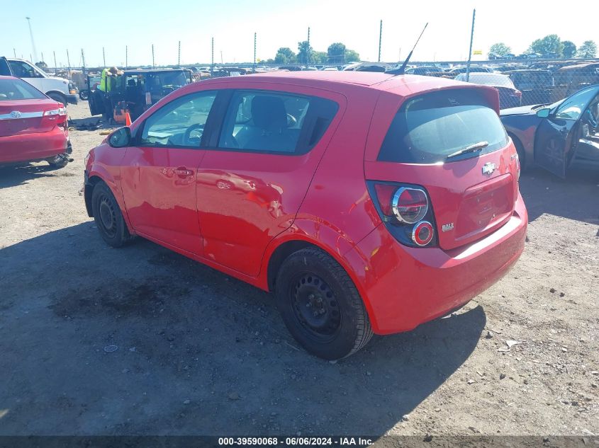 1G1JA6FH9E4235125 2014 Chevrolet Sonic Ls