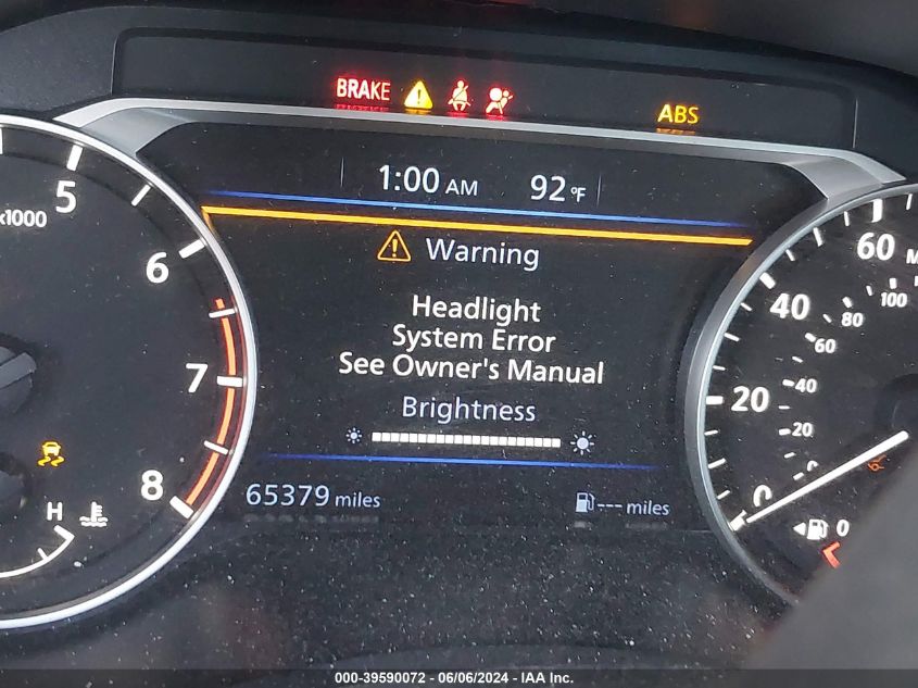 2020 Nissan Altima S Fwd VIN: 1N4BL4BV9LC279540 Lot: 39590072