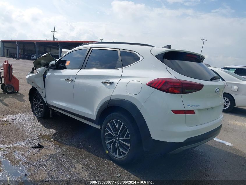 2021 Hyundai Tucson Ultimate VIN: KM8J33AL4MU283518 Lot: 39590077