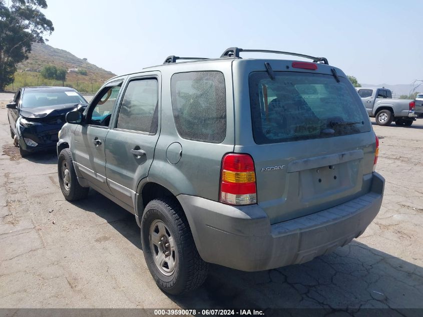 2006 Ford Escape Xls/Xls Manual VIN: 1FMYU02Z26KA57036 Lot: 39590078