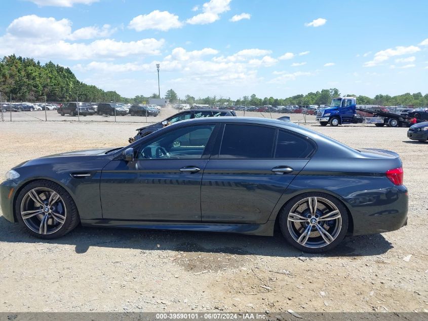 2013 BMW M5 VIN: WBSFV9C52DC773881 Lot: 39590101